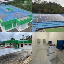 PLTS Off Grid Hybrid 10 KWP