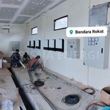 Pembangkit Listrik Tenaga Surya Off-grid Batrai Lithium 20 KWP untuk Bandara