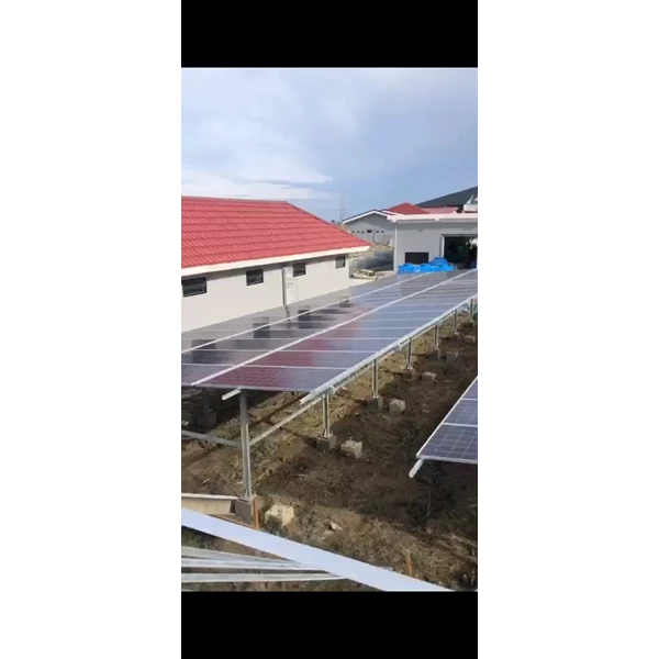 PLTS Solar Panel / Solar Cell Terpusat 10 Kwp