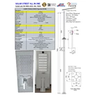 Lampu Jalan PJU All In One 100 Watt (TKDN) 1