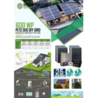 Paket SHS Off Grid 600 WP ( Solar Home Sistem) 1